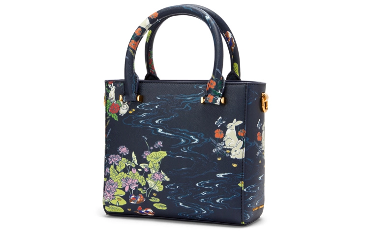CHARLESKEITH CKTote CreamNavy