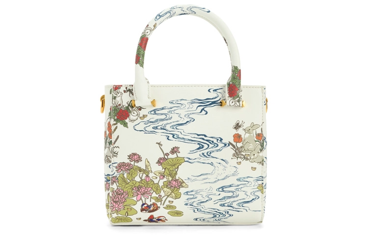 CHARLESKEITH CKTote CreamNavy