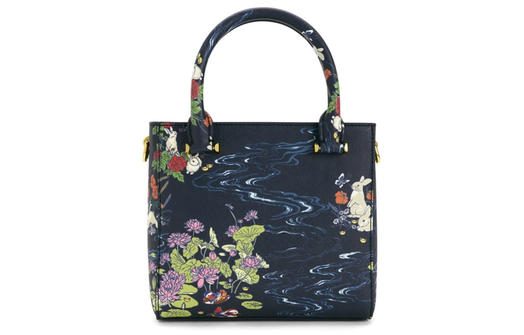 CHARLESKEITH CKTote CreamNavy