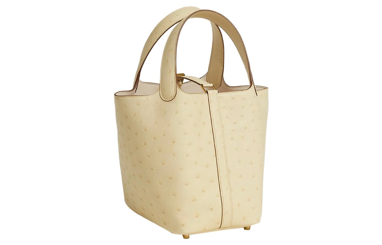 HERMES Picotin Lock 18 Y1 Vanille