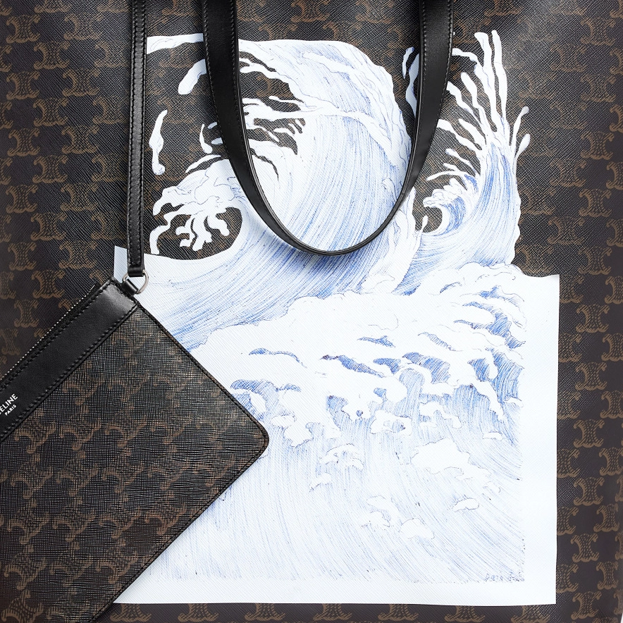 CELINE x DAVID WEISS MUSEUM Tote