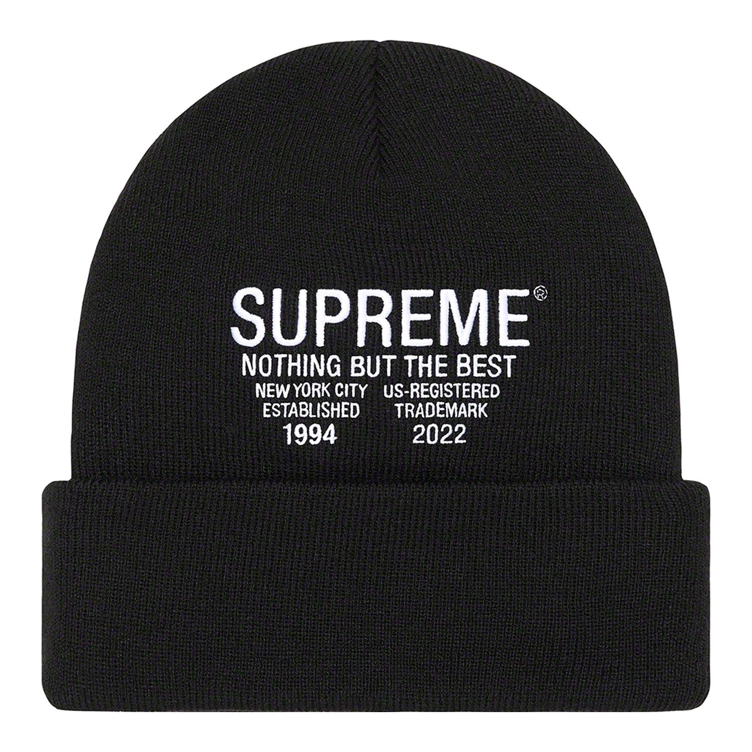 Supreme nothing beanie