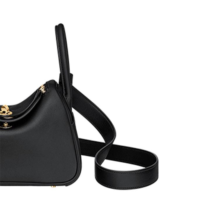 HERMES Lindy 19 Swift Noir