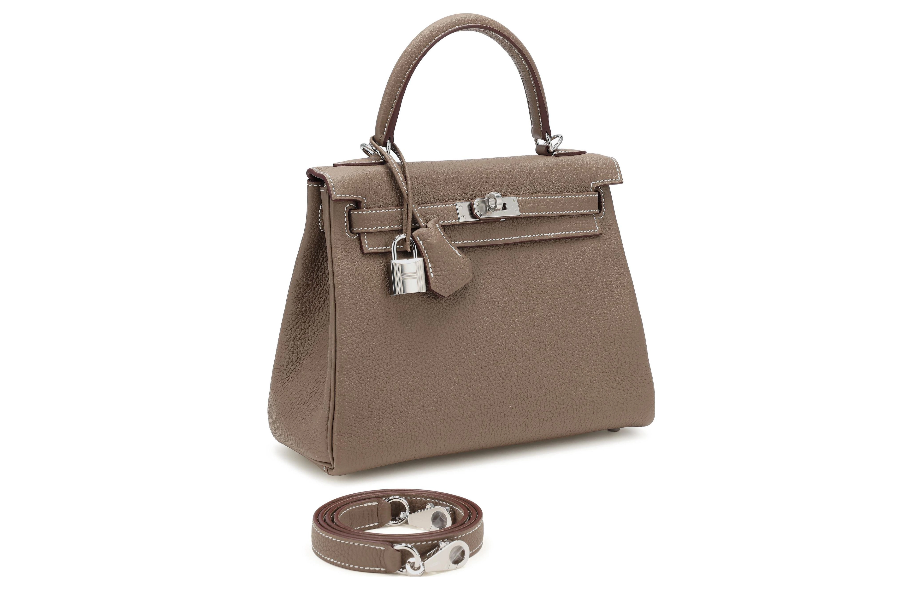 HERMES Kelly 25 Togo 18 Etoupe