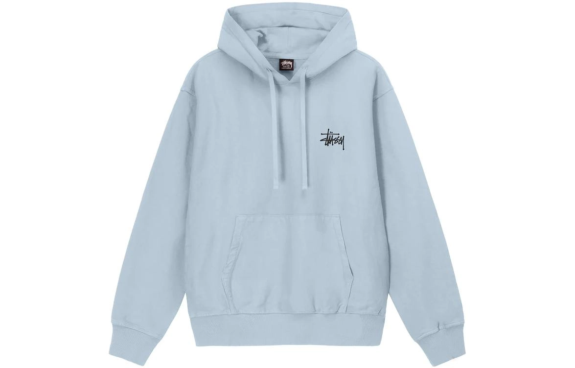 Stussy Basic Stssy Pigment Dyed Hoodie Logo