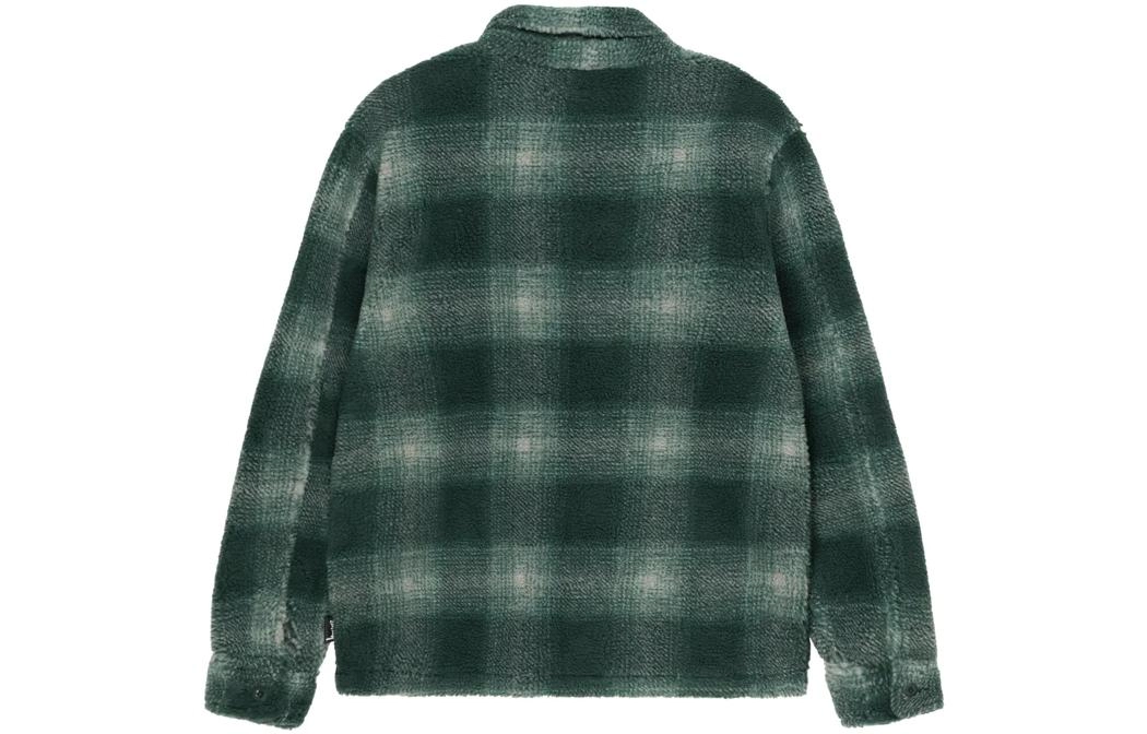 Stussy SS23 PLAID SHERPA SHIRT