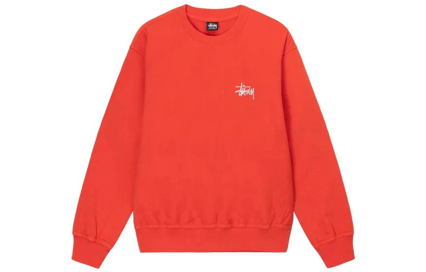 Stussy Basic Stssy Pigment Dyed Crew Logo