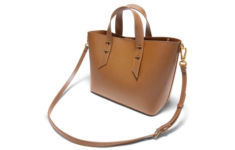 CHARLESKEITH PU Tote ChocolateLight Grey