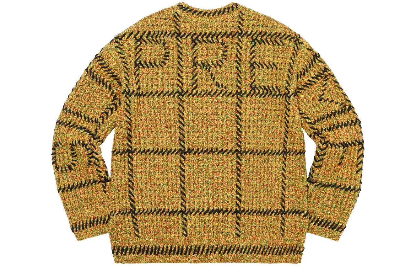 Supreme SS23 Week 1 QUILT STITCH SWEATER