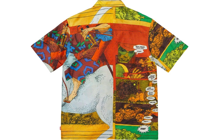 Supreme SS23 Week 1 RONIN SILK SS SHIRT L