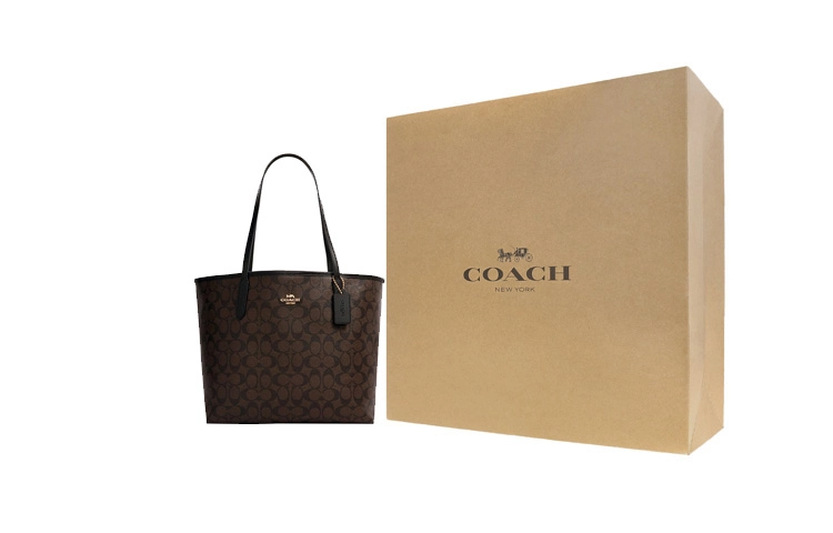 COACH City 33 Logo Tote