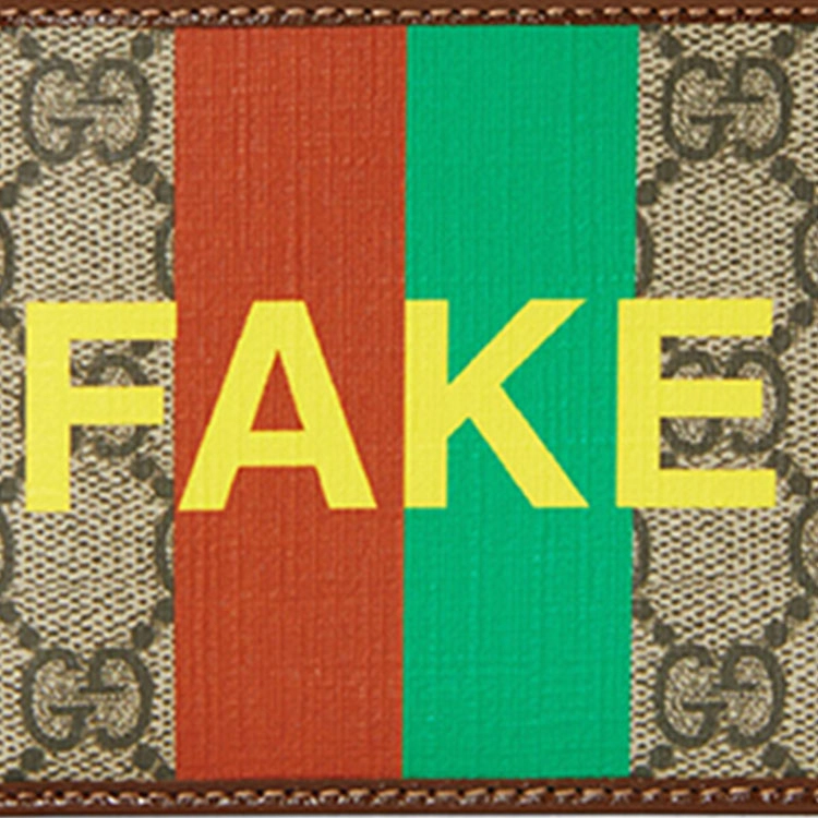 GUCCI Fake Not Logo