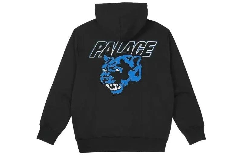 PALACE SS23 Panther Hood Black Logo
