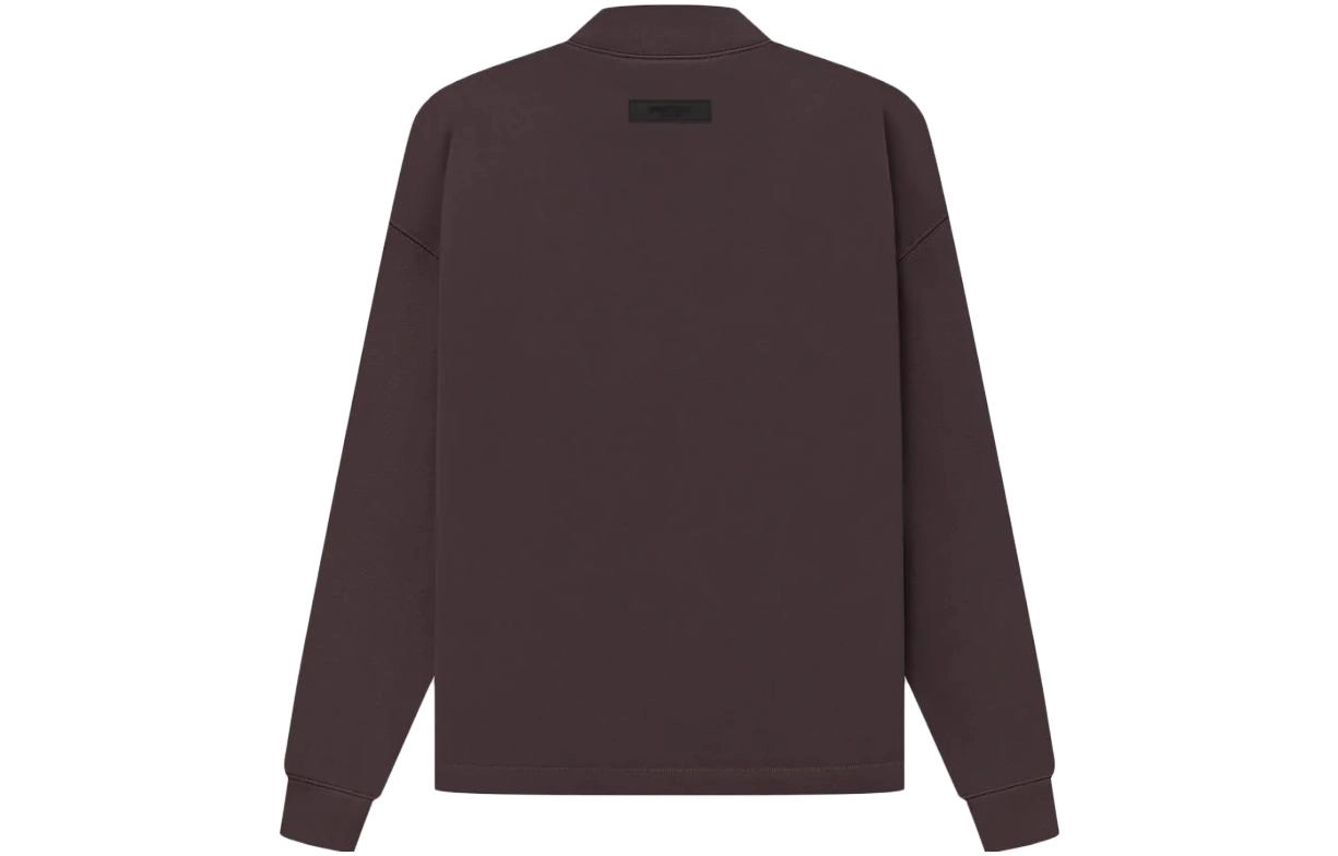 Fear of God Essentials SS23 Relaxed Crewneck Plum Logo
