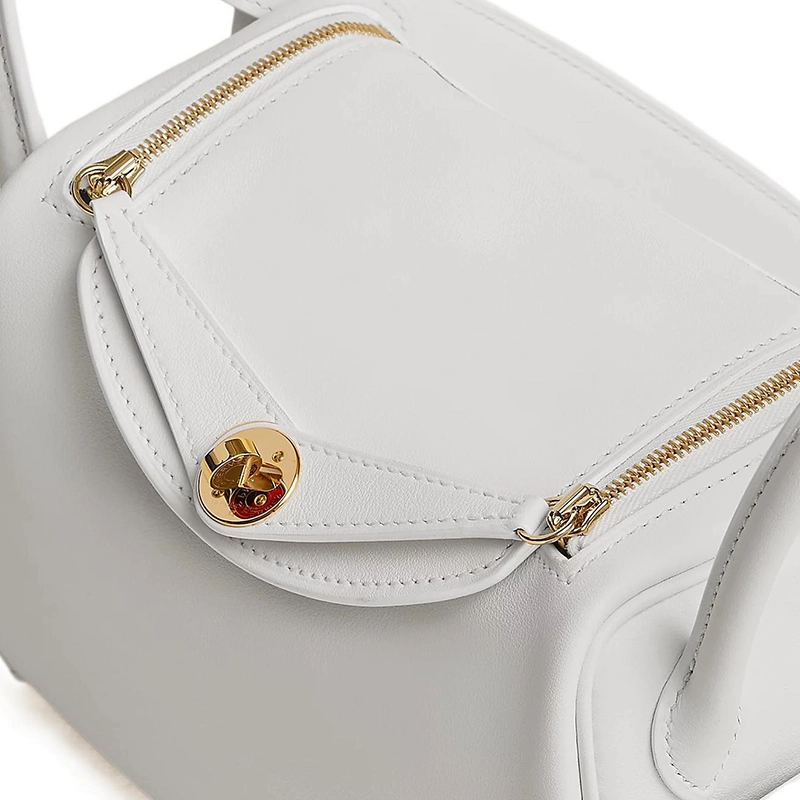 HERMES Lindy 19 Swift 01 Blanc