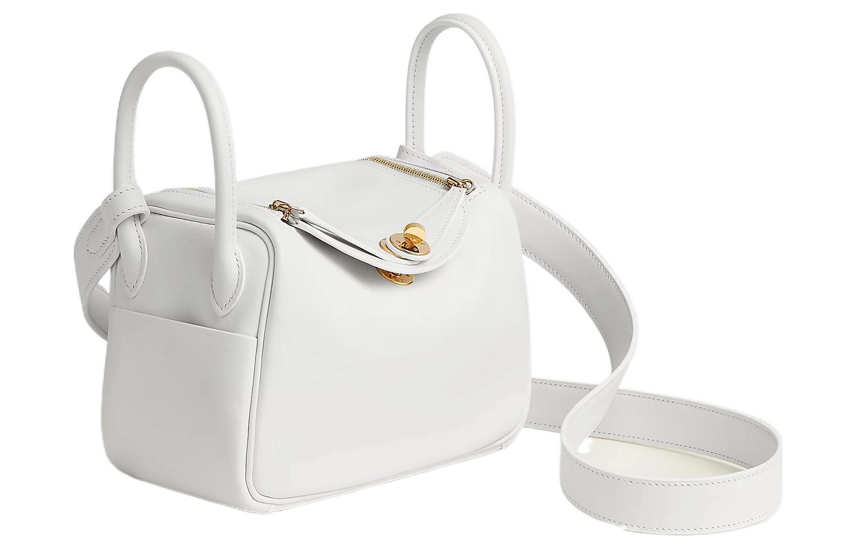 HERMES Lindy 19 Swift 01 Blanc