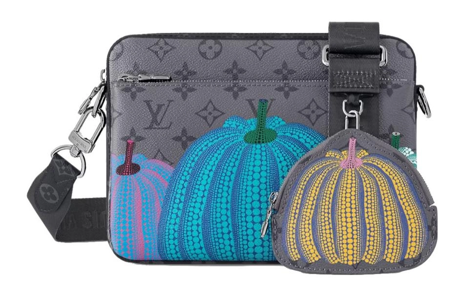 LOUIS VUITTON x Yayoi Kusama TrioMessenger