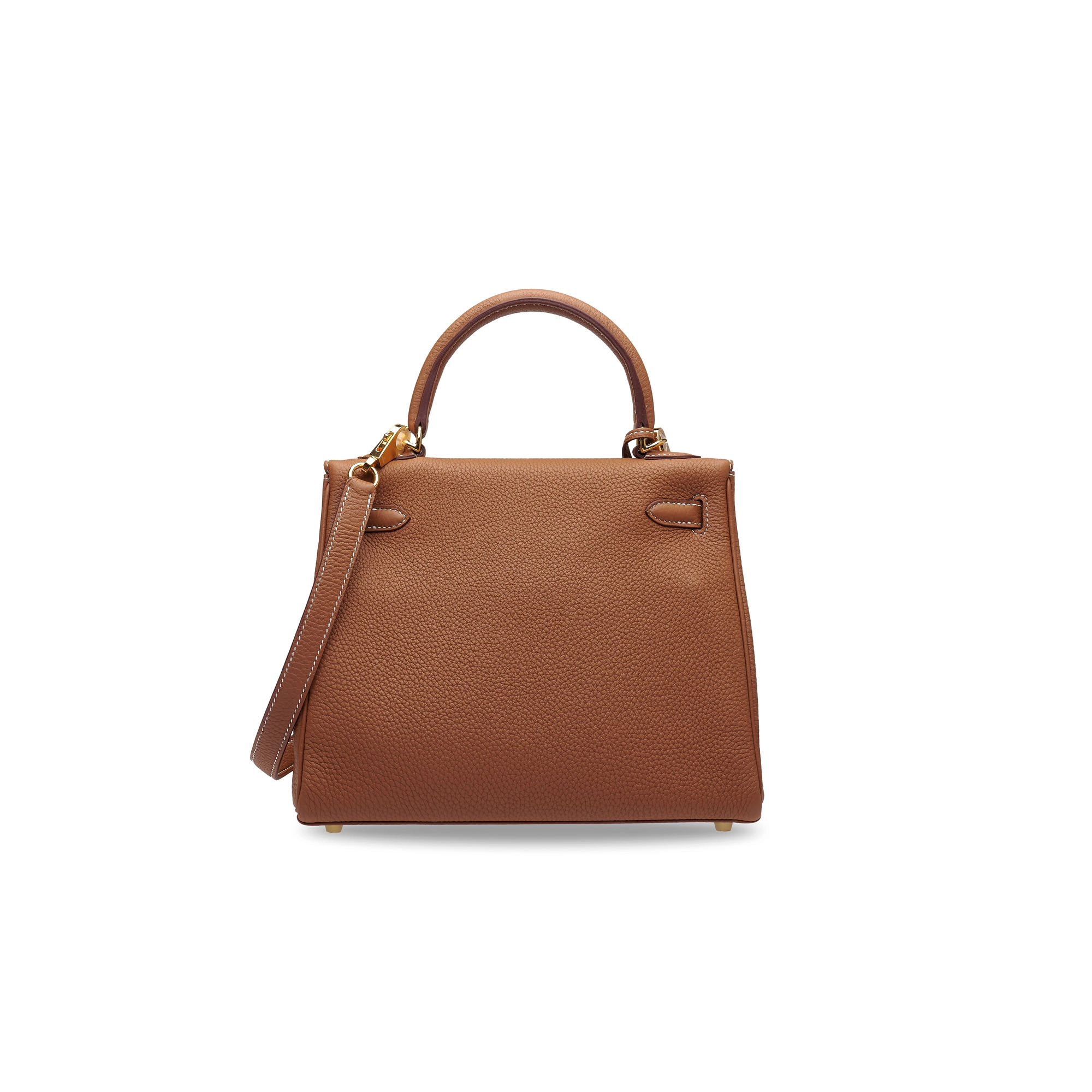 HERMES Kelly 25 Togo 37 Gold