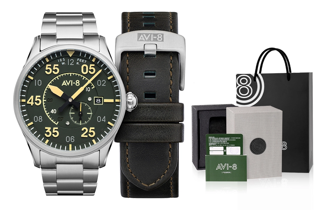 AVI8 42mm AV-4073-22