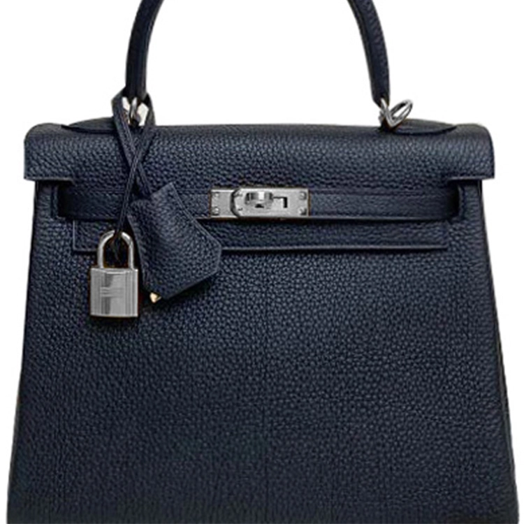HERMES kelly 25 Togo Togo Noir