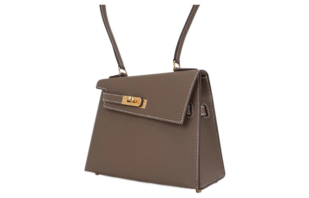 HERMES Kelly 20 disorder Epsom 18 Etoupe