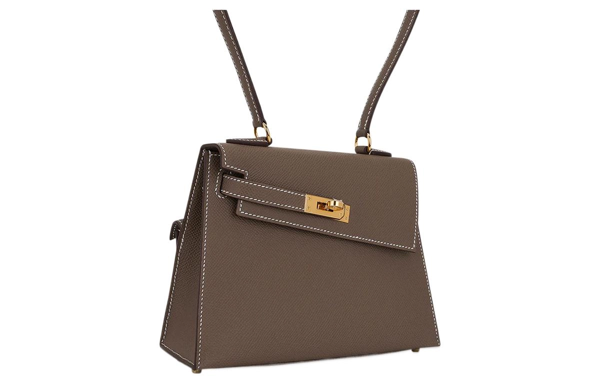 HERMES Kelly 20 disorder Epsom 18 Etoupe