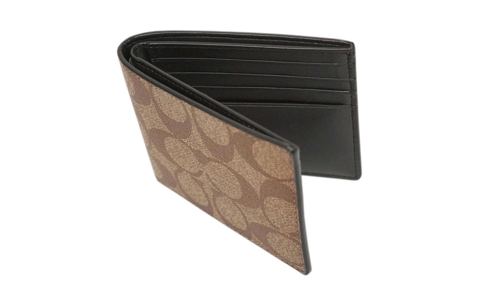 COACH Billfold Wallet 10 PVC
