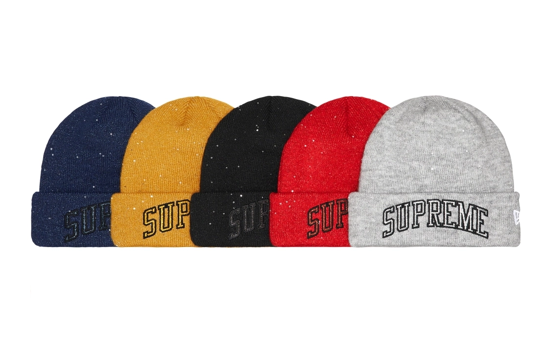 Supreme SS23 Week7 NEW ERA METALLIC ARC BEANIE