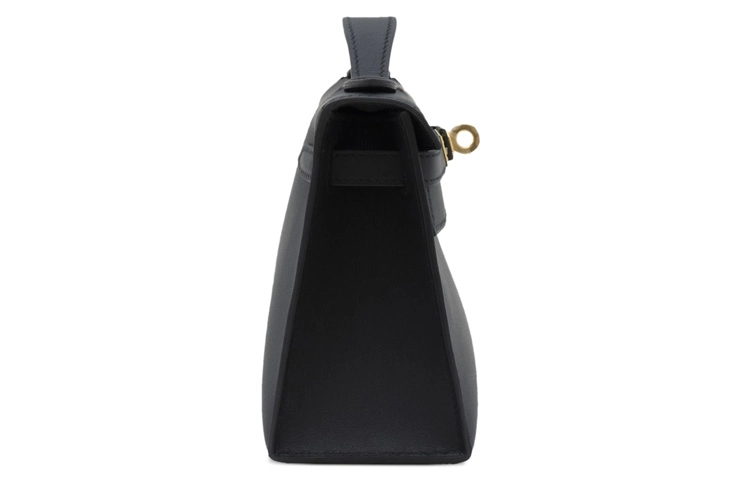 HERMES Mini Kelly 1 Swift Noir