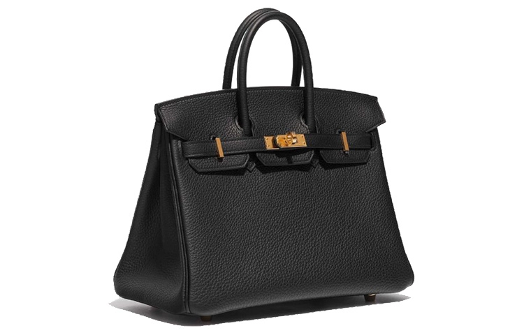 HERMES Birkin Togo 25 Noir