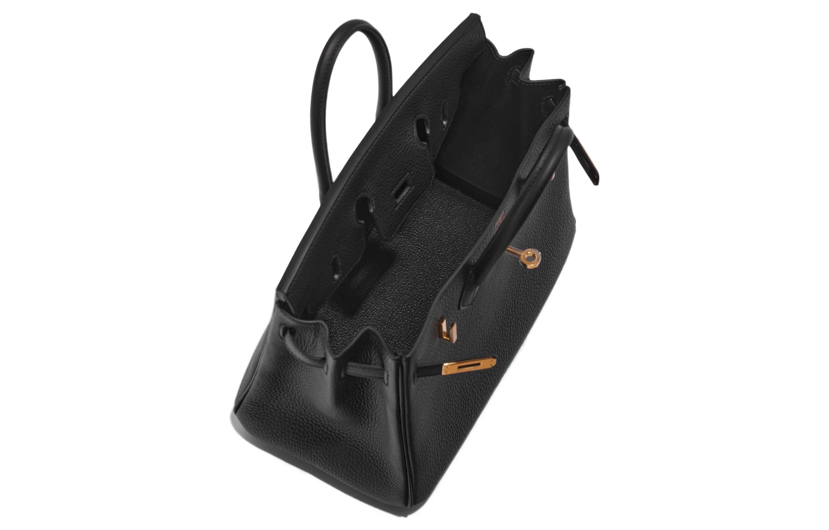 HERMES Birkin Togo 25 Noir