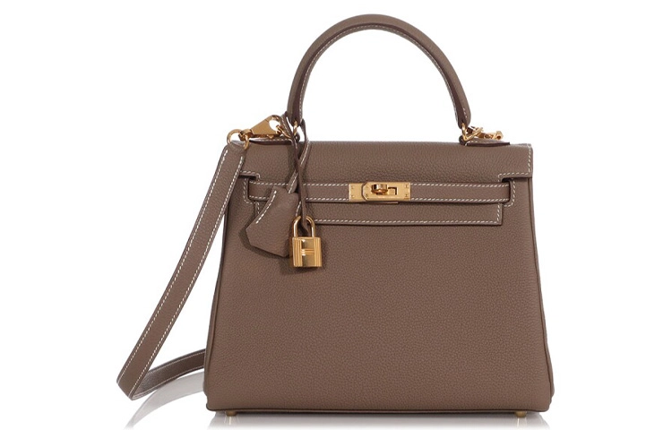 HERMES Kelly 25 Togo 18 Etoupe