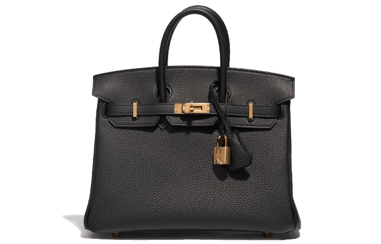 HERMES Birkin Togo 25 Noir