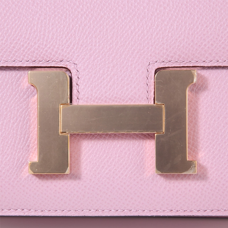 HERMES Constance 19 Epsom X9 Mauve Sylvestre