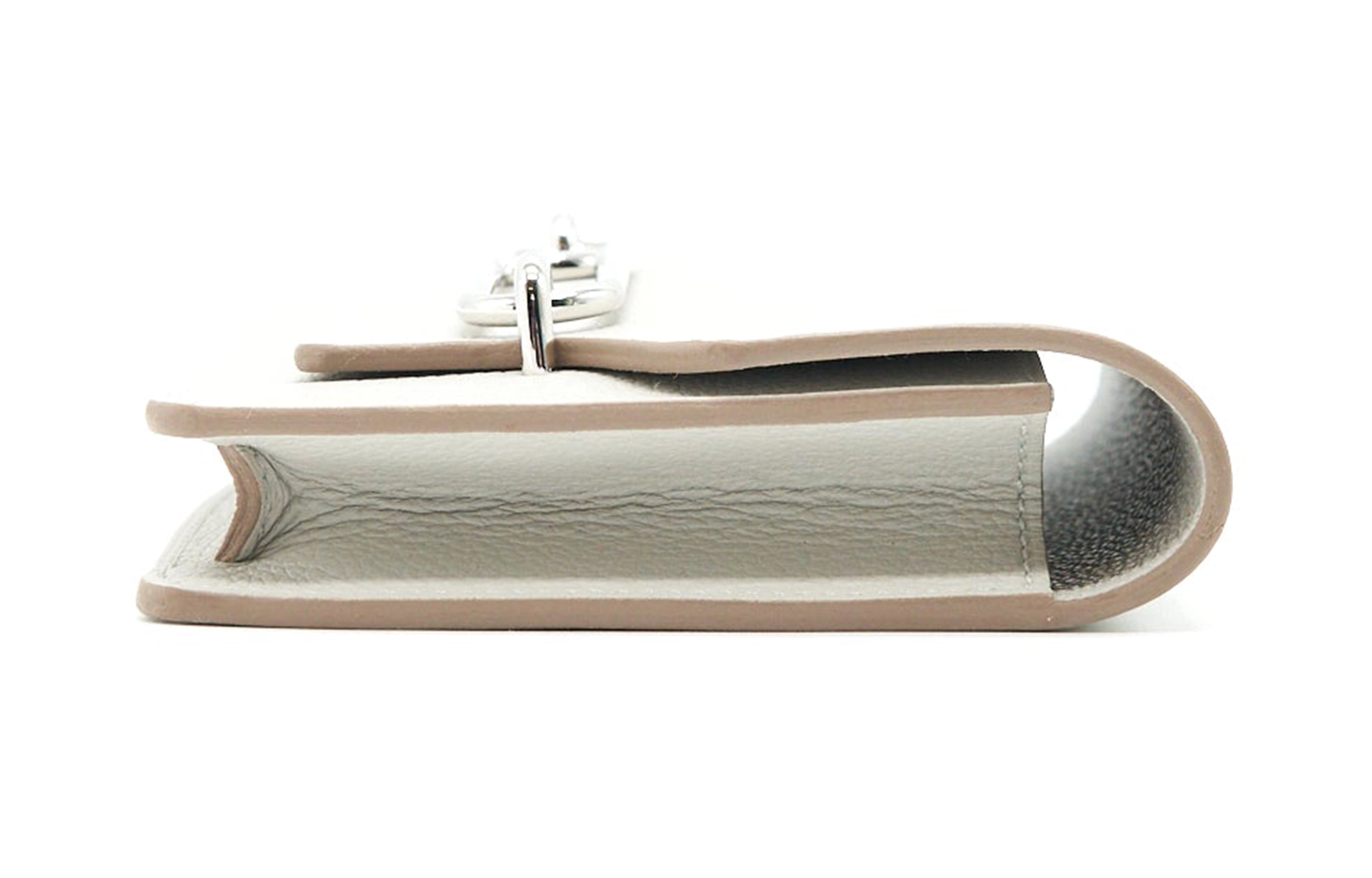 HERMES Roulis Slim Evercolor 80Gris Perle