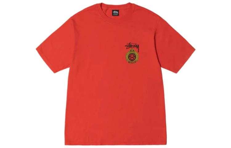 Stussy SS23 S Logo SS-LINK CROWN WREATH PIGMENT DYED TEE logo T