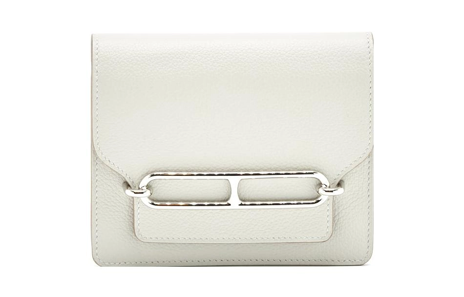 HERMES Roulis Slim Evercolor 80Gris Perle