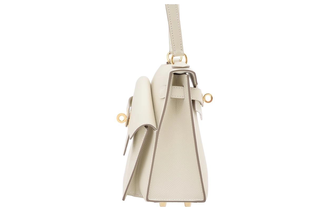 HERMES Kelly 20 disorder Epsom 10 Craie