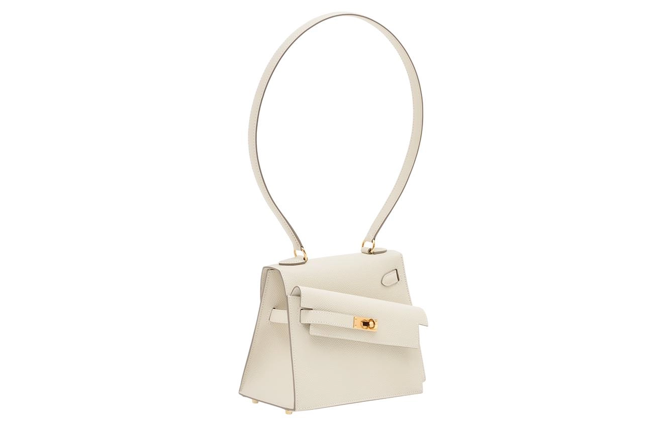 HERMES Kelly 20 disorder Epsom 10 Craie