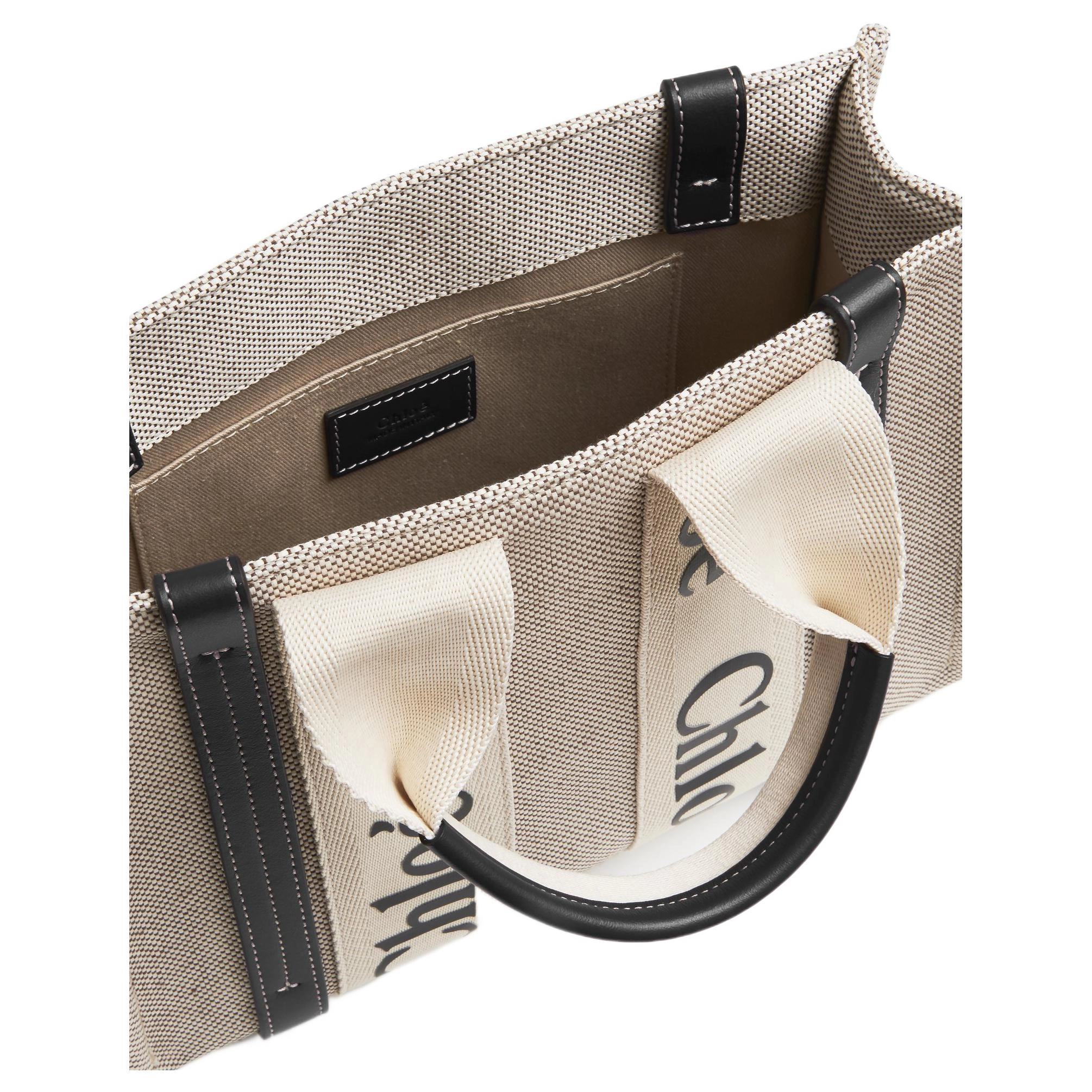 Chloe Woody Logo Tote