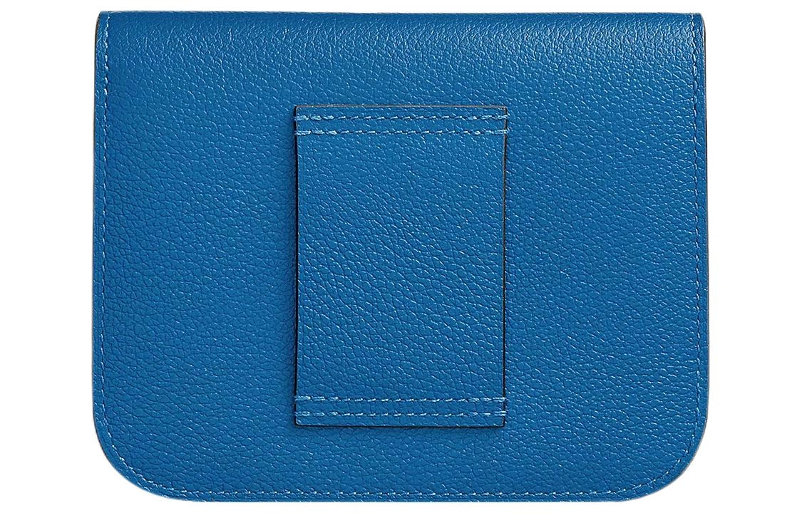 HERMES Constance Slim Evercolor 71 Bleu France