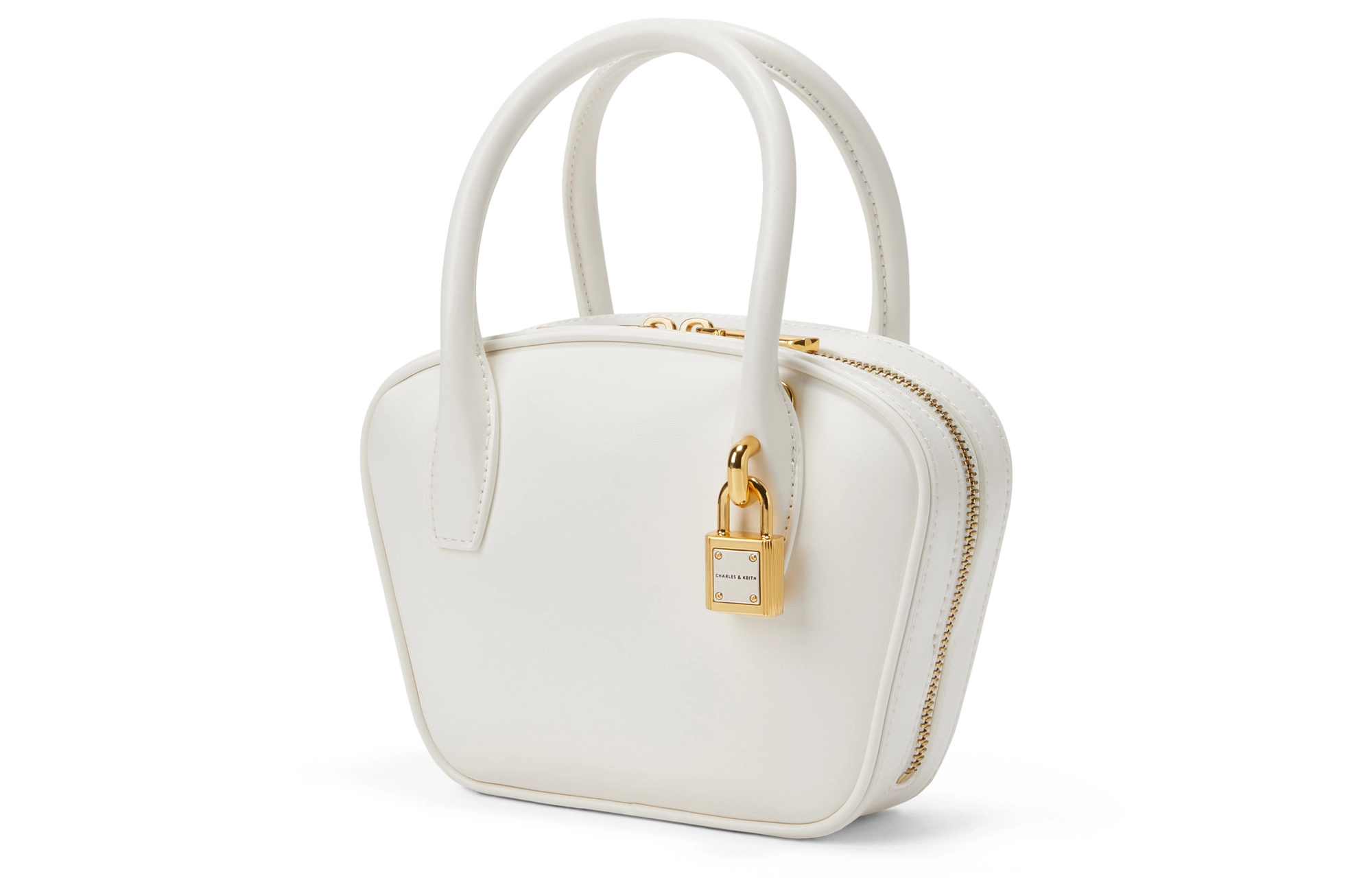CHARLESKEITH PU WhiteChocolatePink