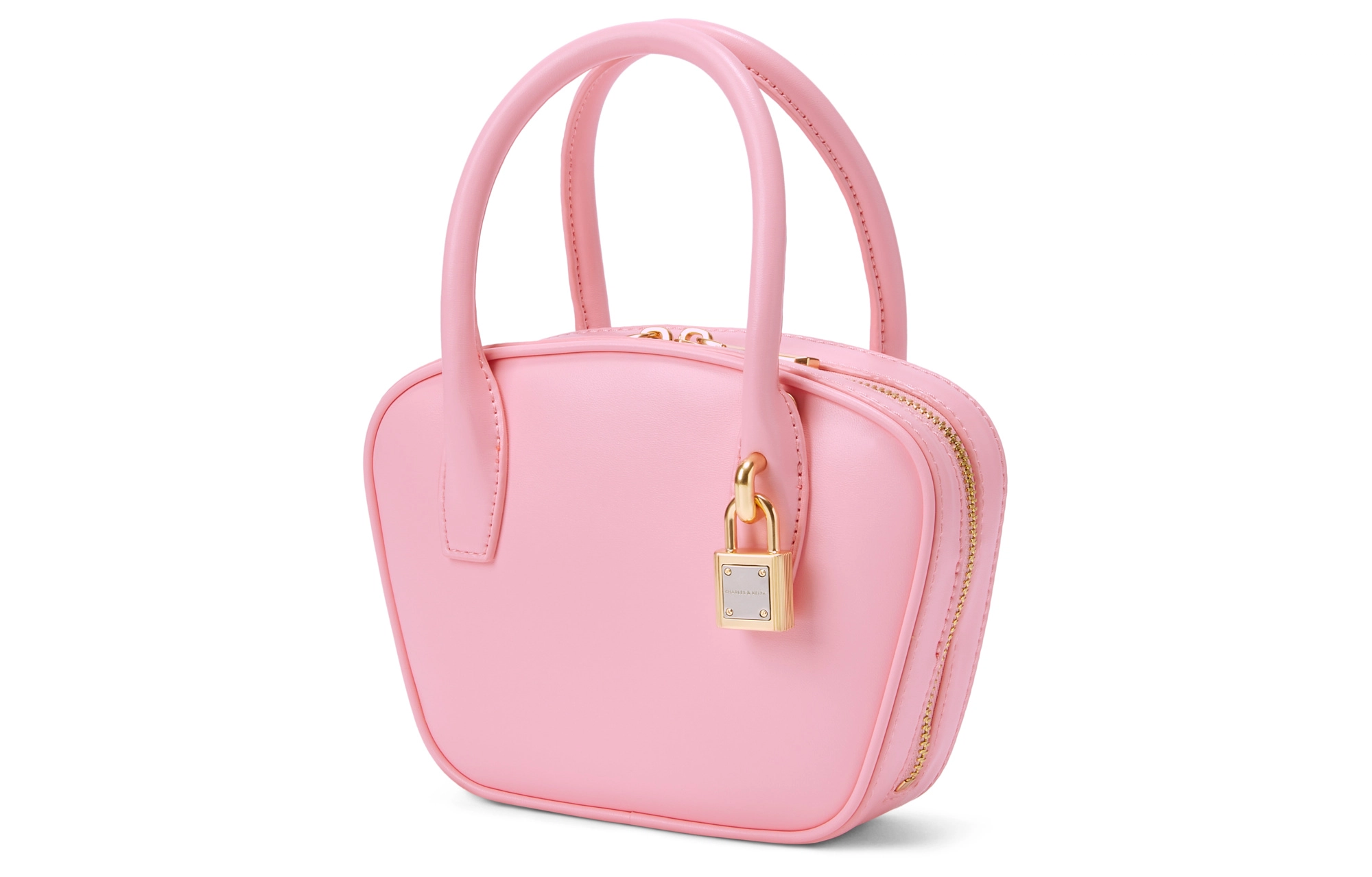 CHARLESKEITH PU WhiteChocolatePink