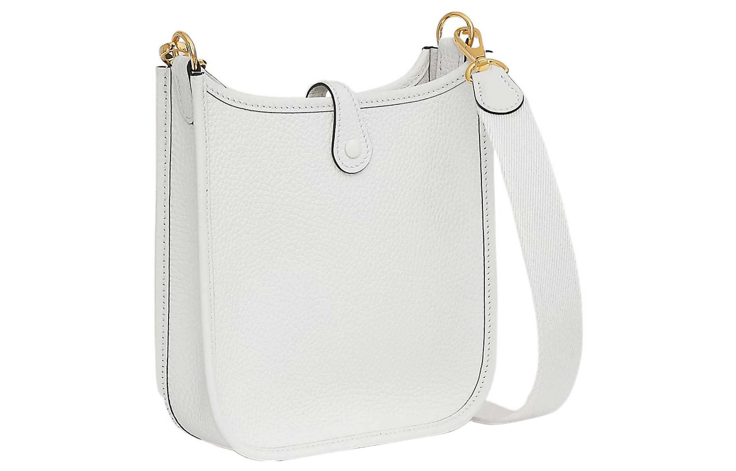 HERMES Evelyne 16 Clemence NEW WHITE