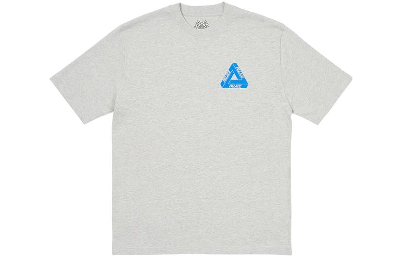 PALACE SS23 Tri-Twister T-Shirt Grey Marl LogoT