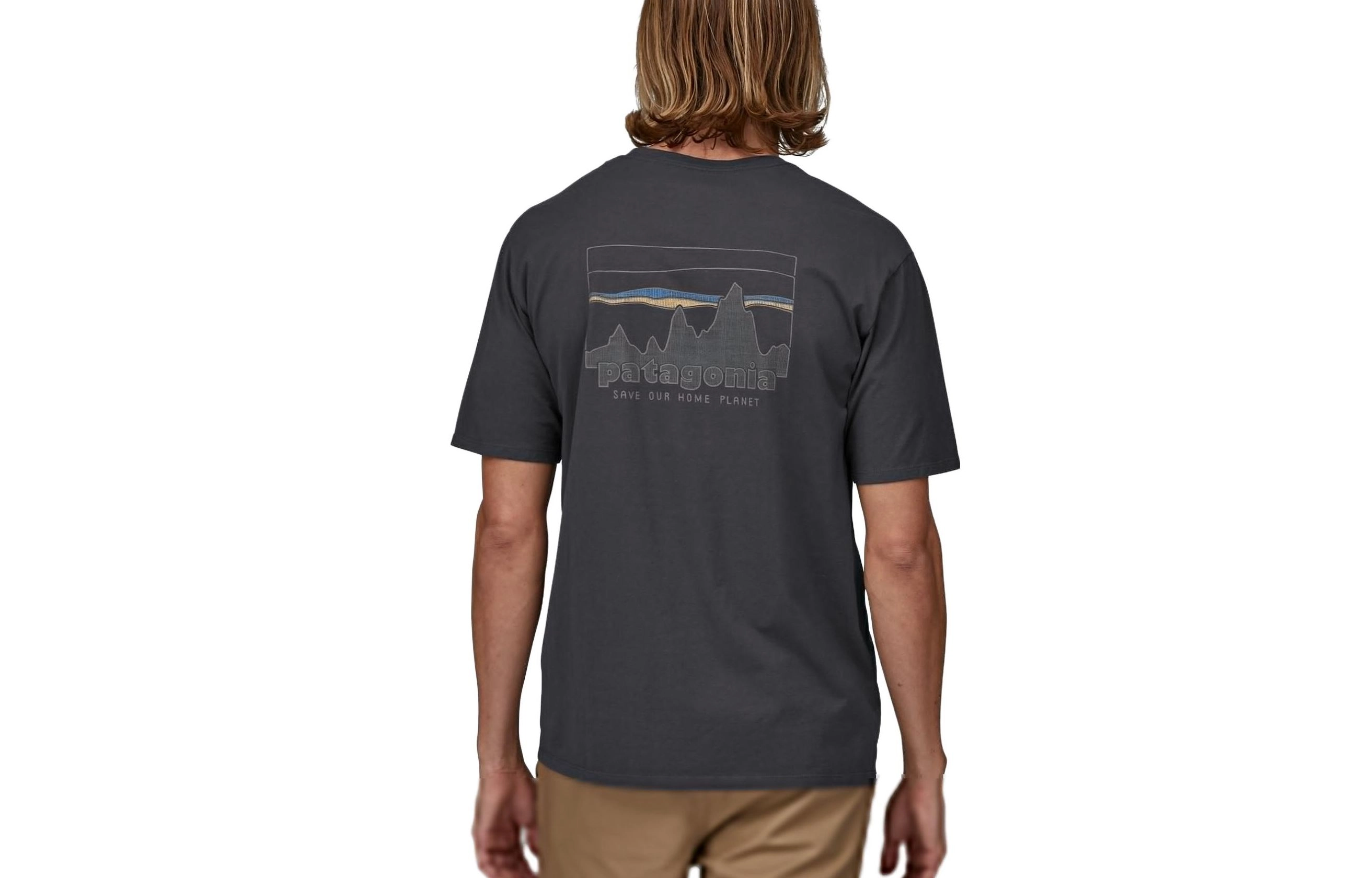 patagonia Men's '73 Skyline Organic T-Shirt LogoT
