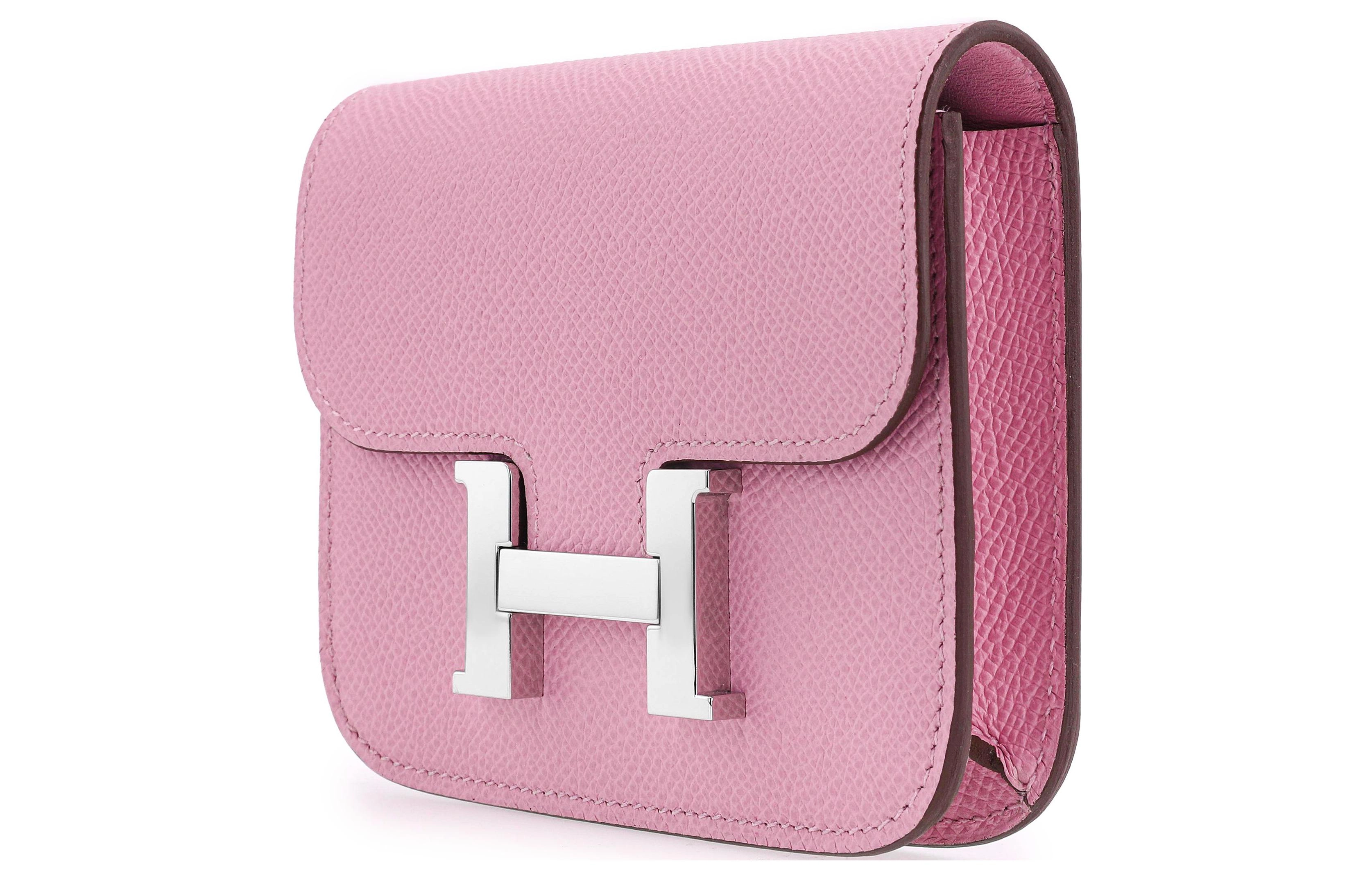 HERMES Constance Slim Epsom X9 Mauve Sylvestre
