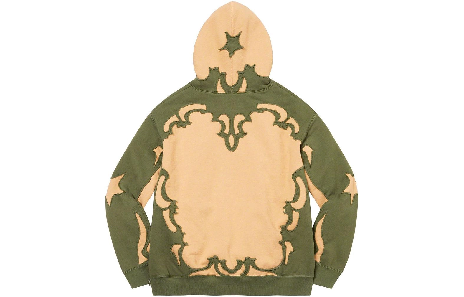 Supreme SS23 Week12 WESTERN CUT OUT HOODED SWEATSHIRT