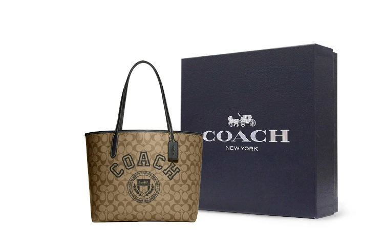 COACH City 33 Logo Tote