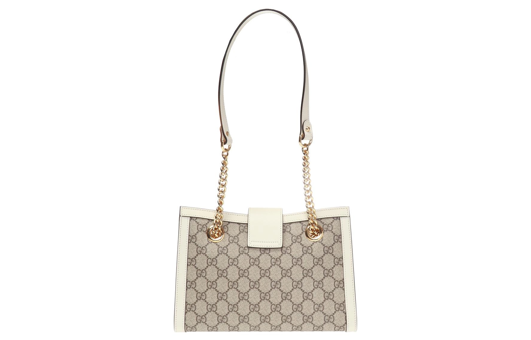 GUCCI Padlock Logo Tote